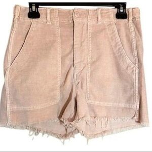 AE Blush Pink Soft Corduroy Shorts